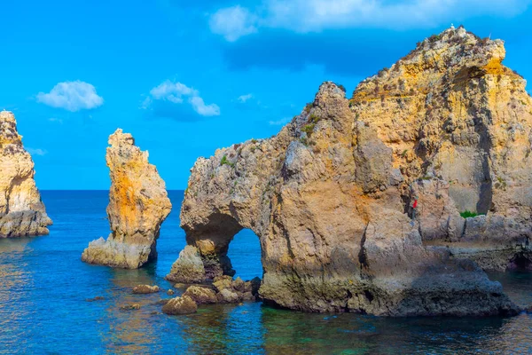 Portekiz, Lagos yakınlarındaki Ponta da Piedade uçurumları.