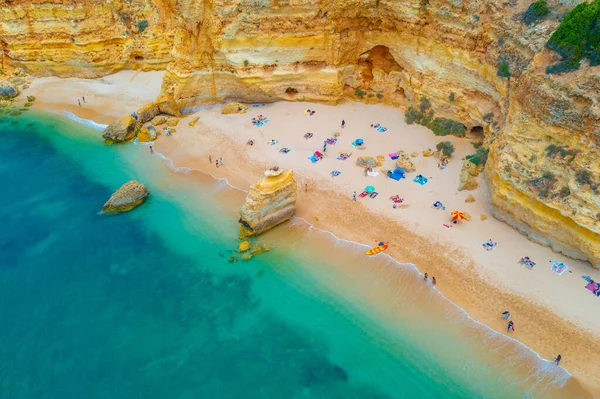 Falaises Près Benagil Algarve Region Portugal — Photo