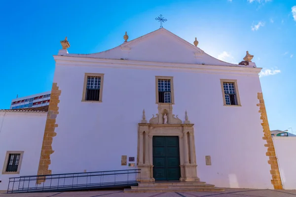 View Cathedral Portuguese Town Faro — Stock Photo, Image