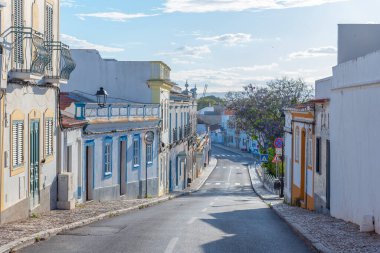 Portekiz 'in ana caddesi Castro Marim.