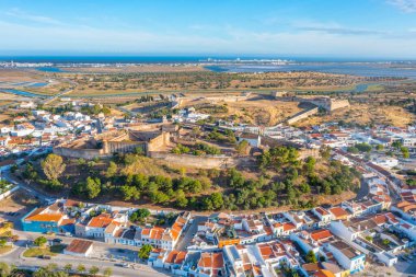 Castelo da Vila Castro Marim kasabasında, Portekiz.