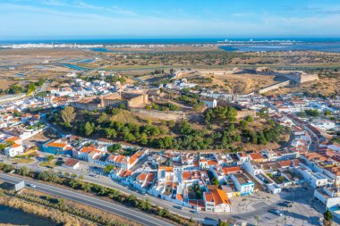 Castelo da Vila Castro Marim kasabasında, Portekiz.