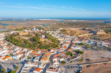 Castelo da Vila Castro Marim kasabasında, Portekiz.