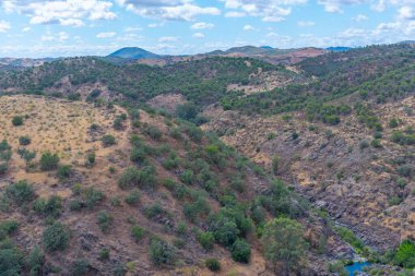 Portekiz 'deki Vale do Guadiana Doğal Parkı.