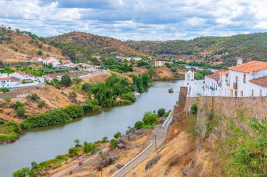 Portekiz 'in Panoraması Mertola.