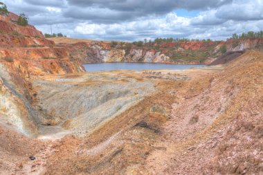 Portekiz, Minas de Sao Domingo 'daki su kuyusu..