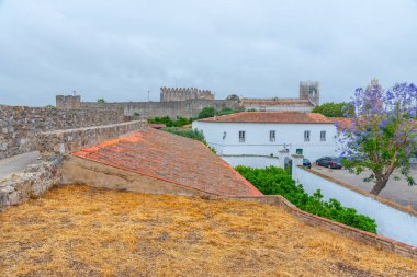 Portekiz, Serpa 'daki kale manzarası.