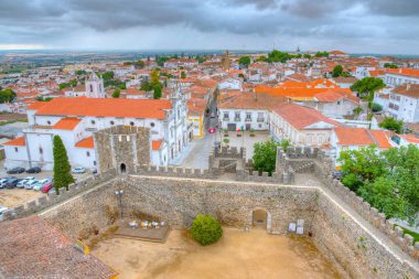 Portekiz 'in Beja kentinin manzarası.