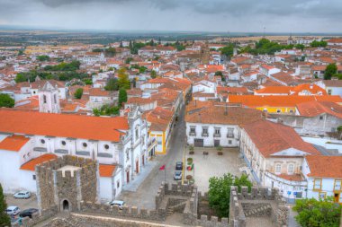 Portekiz 'in Beja kentinin manzarası.