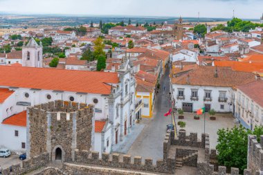 Portekiz 'in Beja kentinin manzarası.
