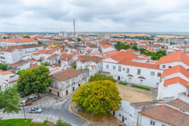 Portekiz 'in Beja kentinin manzarası.