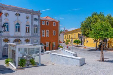 Portekiz kasabası Elvas 'taki zarif leydimizin kalesi..