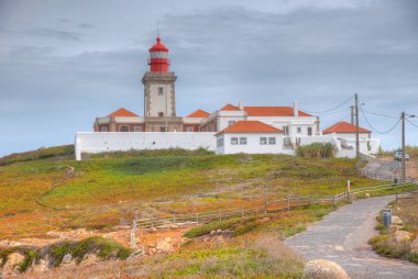 Portekiz Cabo da Roca deniz feneri.