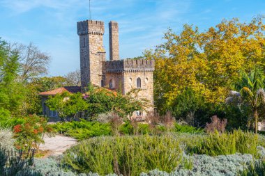 Portekiz, Sintra 'daki Quinta da Regaleira sarayında sanat atölyesi.