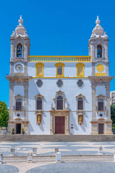 葡萄牙法罗的卡莫教堂 有著名的Capela Dos Ossos — 图库照片