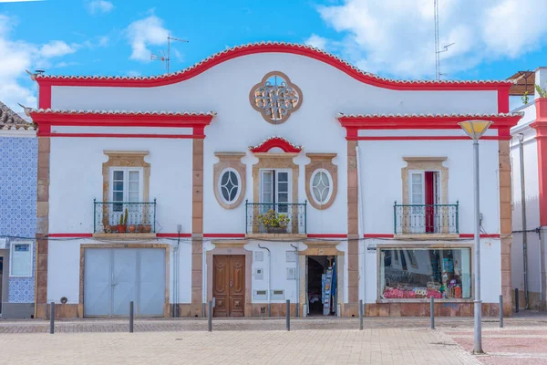 Huizen Aan Rivier Gilao Tavira Portugal — Stockfoto
