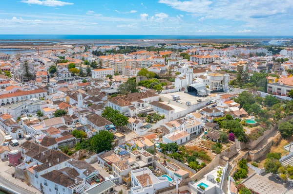 Aerial View Portuguese Town Tavira — 스톡 사진
