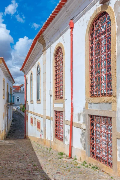 Narrow Street Portuguese Town Mertola — 스톡 사진