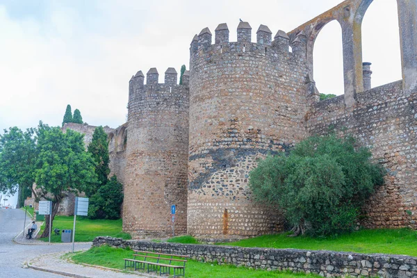 Akvedukt Den Portugisiska Staden Serpa — Stockfoto