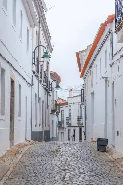 Στενός Δρόμος Στην Πορτογαλική Πόλη Serpa — Φωτογραφία Αρχείου