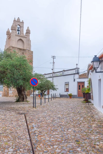 Oude Toren Bij Portugese Stad Serpa — Stockfoto