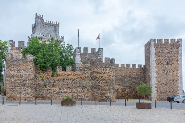 Widok Zamek Portugalskim Mieście Beja — Zdjęcie stockowe