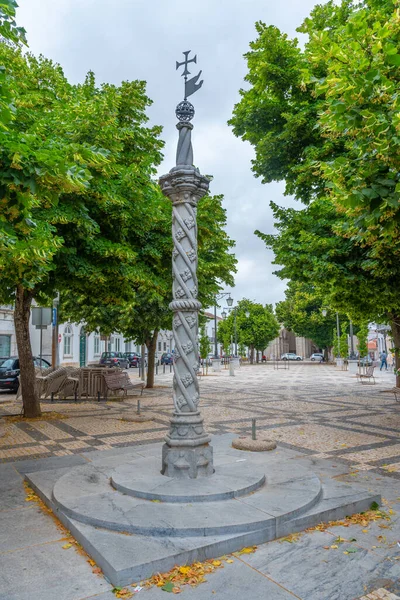 Vista Una Plaza Ciudad Portuguesa Beja — Foto de Stock
