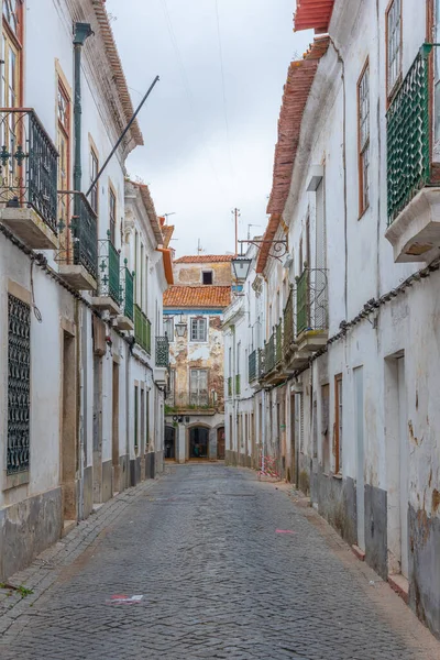 Calle Estrecha Ciudad Portuguesa Beja —  Fotos de Stock