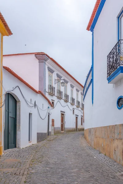 Στενός Δρόμος Στην Πορτογαλική Πόλη Beja — Φωτογραφία Αρχείου