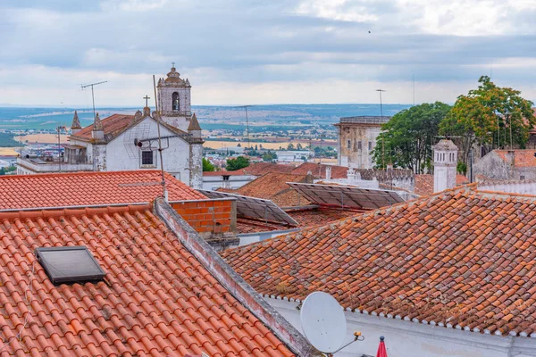 Portekiz 'in Beja kentinin manzarası.
