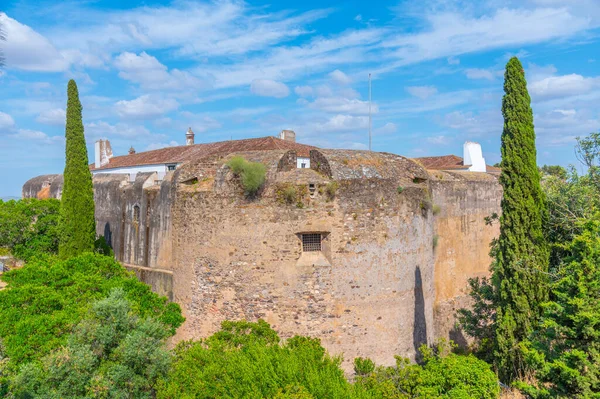 Portekiz, Vila Vicosa 'daki şato manzarası.