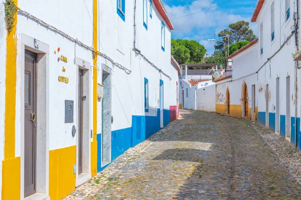 Calle Estrecha Casco Antiguo Ciudad Portuguesa Vila Vicosa — Foto de Stock