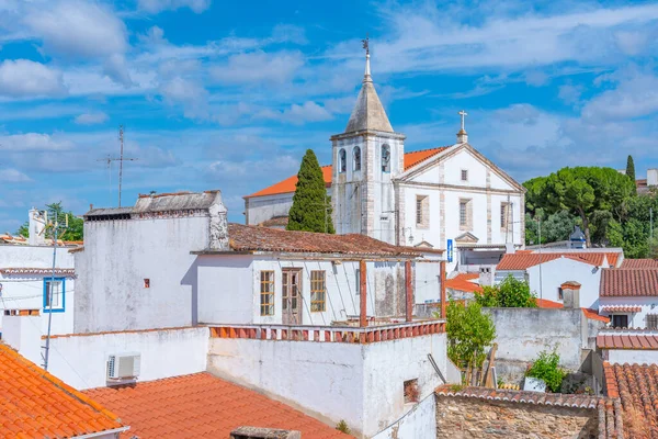Iglesia Santa Maria Castelo Vila Vicosa Portugal — Foto de Stock
