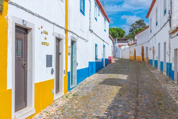 Rue Étroite Dans Vieille Ville Portugaise Vila Vicosa — Photo