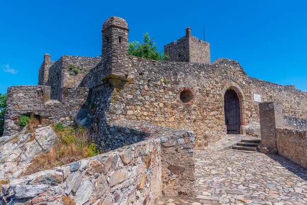 Вид Замок Португальському Селі Марвао — стокове фото