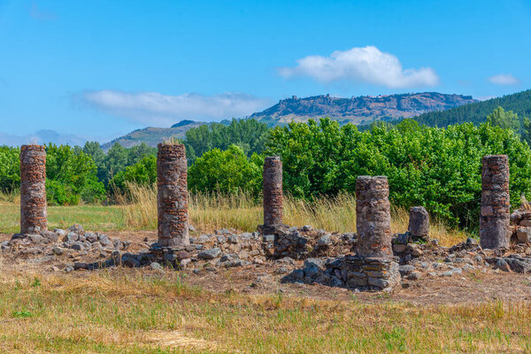 Ruins of roman town Ammaia in Portugal.