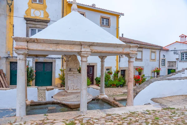 Fonte Vila Voorjaar Castelo Vide Stad Portugal — Stockfoto