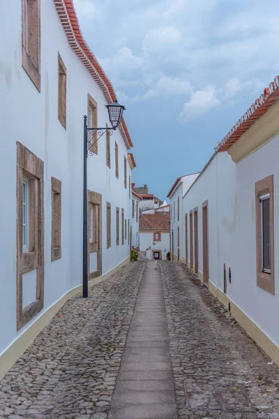 Calle Estrecha Casco Antiguo Aldea Portuguesa Marvao —  Fotos de Stock