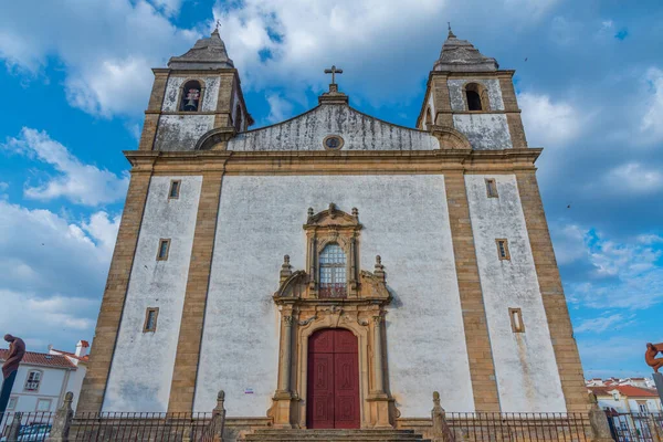 Chiesa Santa Maria Devesa Castelo Vide Portogallo — Foto Stock