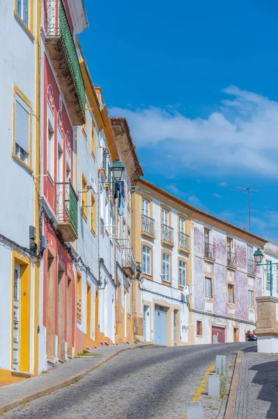 Calle Estrecha Ciudad Portuguesa Portalegre —  Fotos de Stock