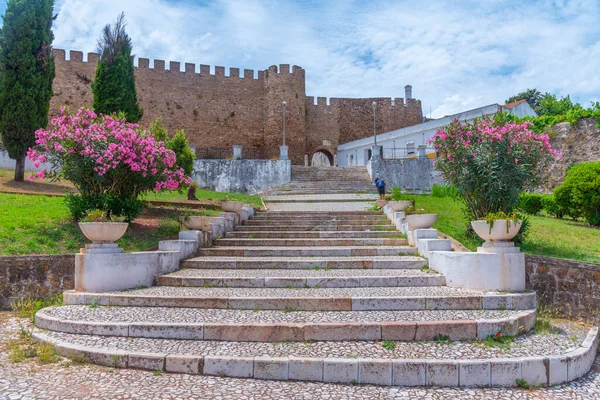 Widok Zamek Estremoz Portugalii — Zdjęcie stockowe