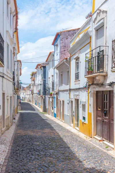 Στενός Δρόμος Στην Πορτογαλική Πόλη Estremoz — Φωτογραφία Αρχείου