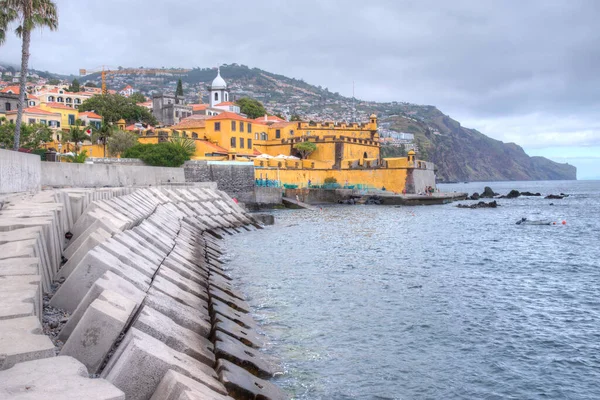 Fort Sao Thiago Dans Ville Portugaise Funchal — Photo