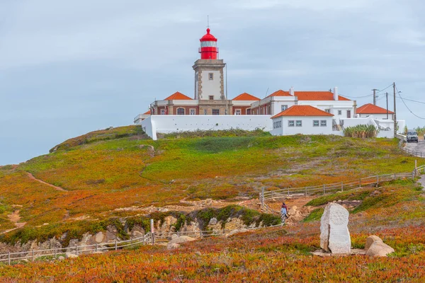 Portekiz Cabo da Roca deniz feneri.