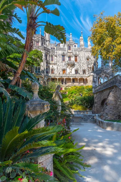 Main House Quinta Regaleira Palace Sintra Portugal — Stock Photo, Image