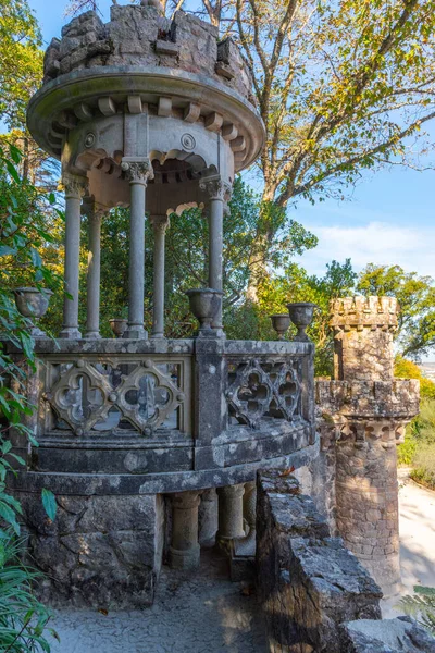 Guardian Gate Quinta Regaleira Palace Sintra Portugal — Stock fotografie