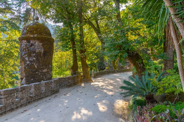 Gardens Quinta Regaleira Palace Sintra Portugal — Stock Photo, Image