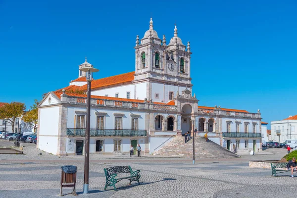 Ιερό Της Παναγίας Της Ναζαρέ Στην Πορτογαλία — Φωτογραφία Αρχείου