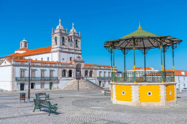 Santuário Nossa Senhora Nazaré Portugal — Fotografia de Stock