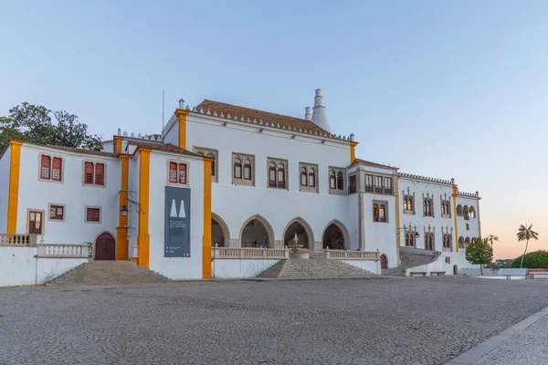 Vista Palácio Nacional Sintra Portugal — Fotografia de Stock